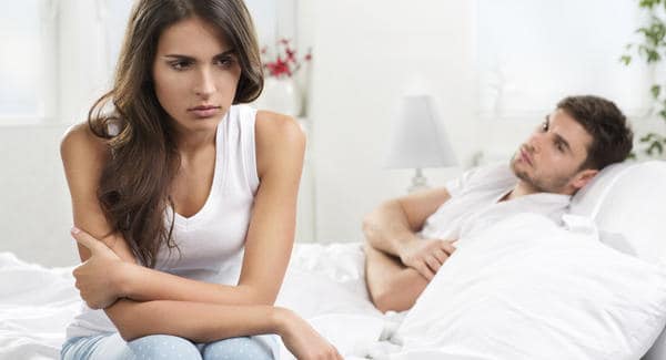 ontevreden vrouw