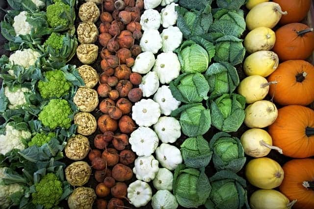 groentekraam
kool, bloemkool, broccoli, pompoen